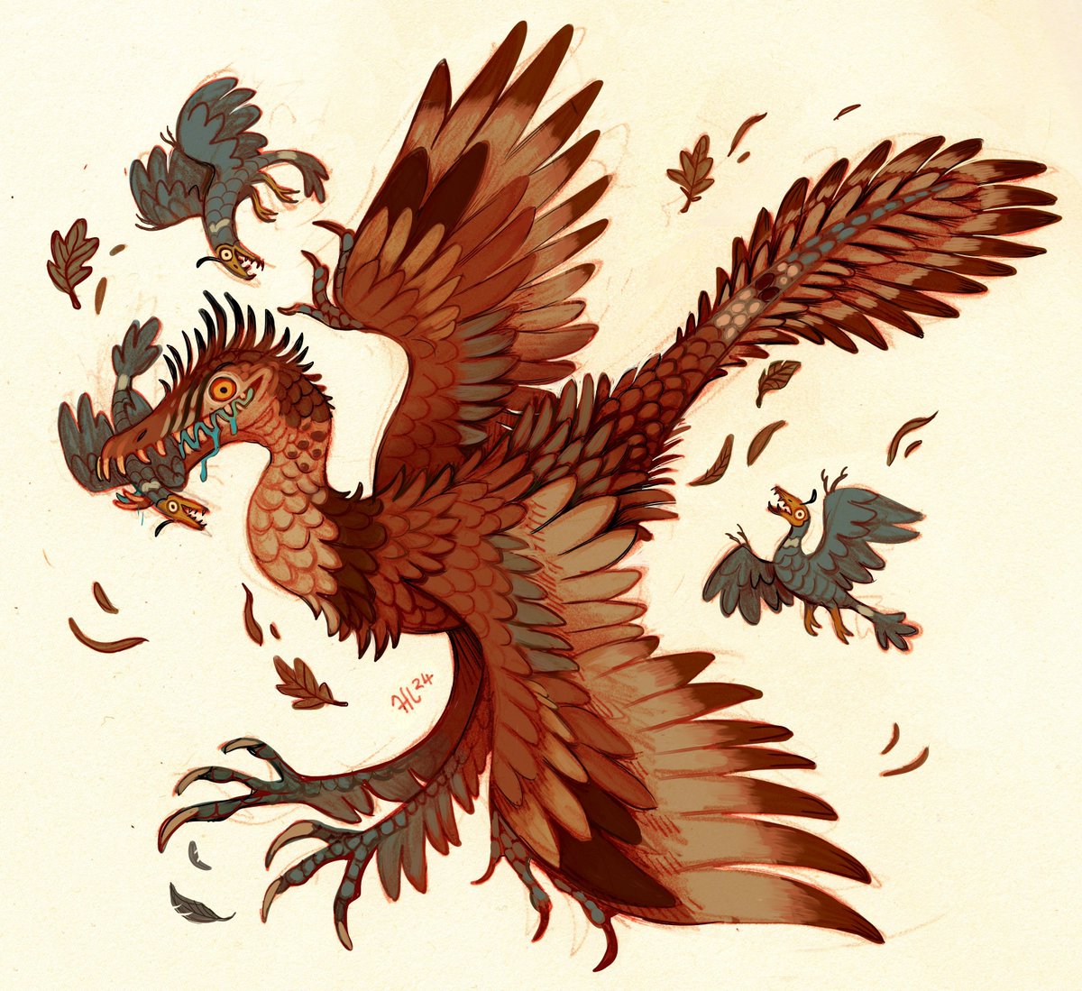 SparrowLucero's tweet image. #PortfolioDay
I'm Holly, a concept artist and illustrator mainly focused on creature design. Currently looking for work!
Contact: Holly.o.lucero@gmail.com