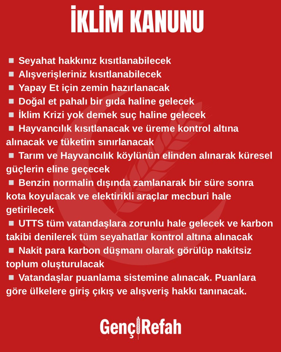 İklim Kanunu meclis’ten geçerse..