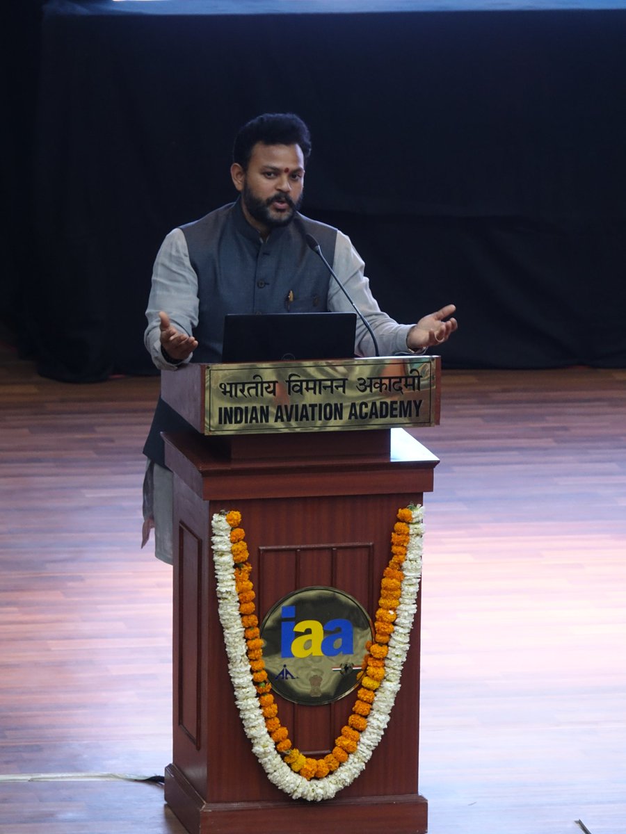 Aviation Career Guidance Program was organised by MoCA at Indian Aviation Academy, the program was graced by Shri Kinjarapu Ram Mohan Naidu, Honarable Minister of Civil Aviation, Shri Vumlunmang Vualnam, Secretary MoCA and S. S. Chauhan, Deputy Commissioner, KVS