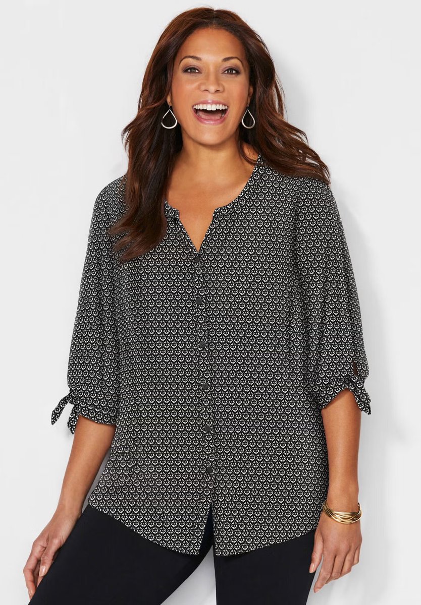 DealsHubz's tweet image. Georgette Buttonfront Tie Sleeve Cafe Blouse  for $31.99 - $39.99

sovrn.co/1mpzup3

#Buttonfront #Sleeve #Ad