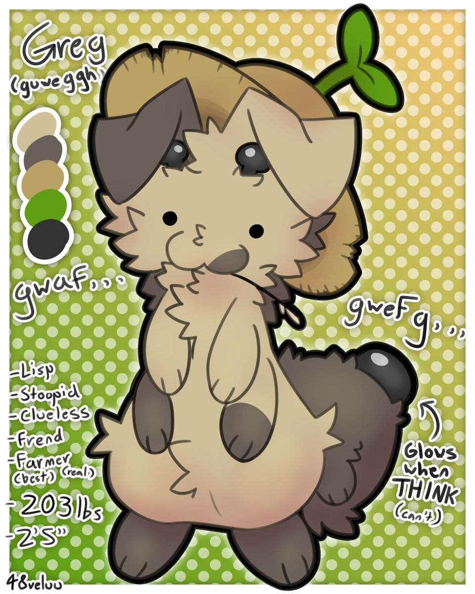 48veluu's tweet photo. pawpillar birthday gift for the oatmeals,,,
funny lookin guy, very happy with end result,
#furry https://t.co/shtxxcZz7c