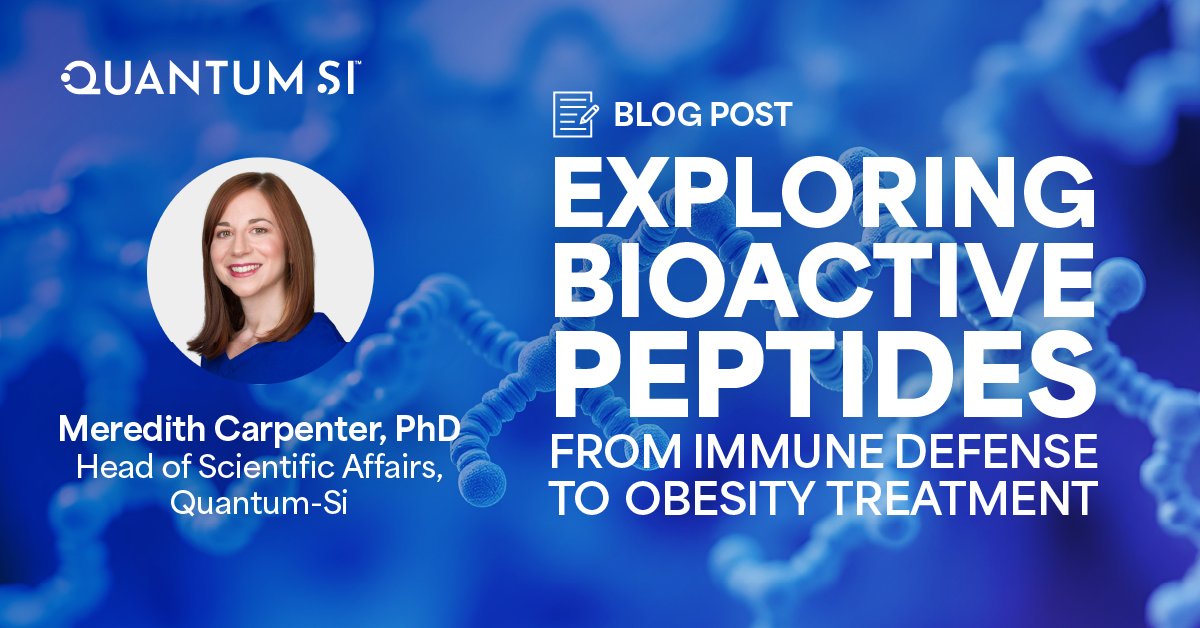 Quantum-Si (@quantum_si) on Twitter photo New blog post! Head of Scientific Affairs, Dr. <a href="/M_L_Carpenter/">Meredith Carpenter</a>, shares her take on a topic gaining a lot of interest: bioactive peptides! Could NGPS™ offer a promising solution to characterize these versatile and powerful peptides? Read more: bit.ly/3EfGAnY
#QSI #NGPS New blog post! Head of Scientific Affairs, Dr. <a href="/M_L_Carpenter/">Meredith Carpenter</a>, shares her take on a topic gaining a lot of interest: bioactive peptides! Could NGPS™ offer a promising solution to characterize these versatile and powerful peptides? Read more: bit.ly/3EfGAnY
#QSI #NGPS