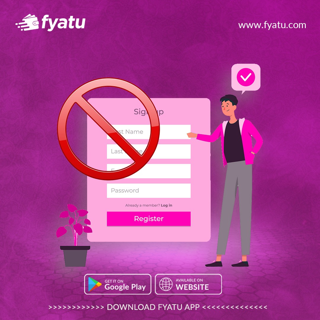Aucun KYC requis pour créer une carte MasterCard ou Visa virtuelle. Avec Fyatu, c'est facile et rapide.

Transaction en ligne fluide et sécurisée.

fyatu.com

#fyatuapp #usefyatucard #virtualcard