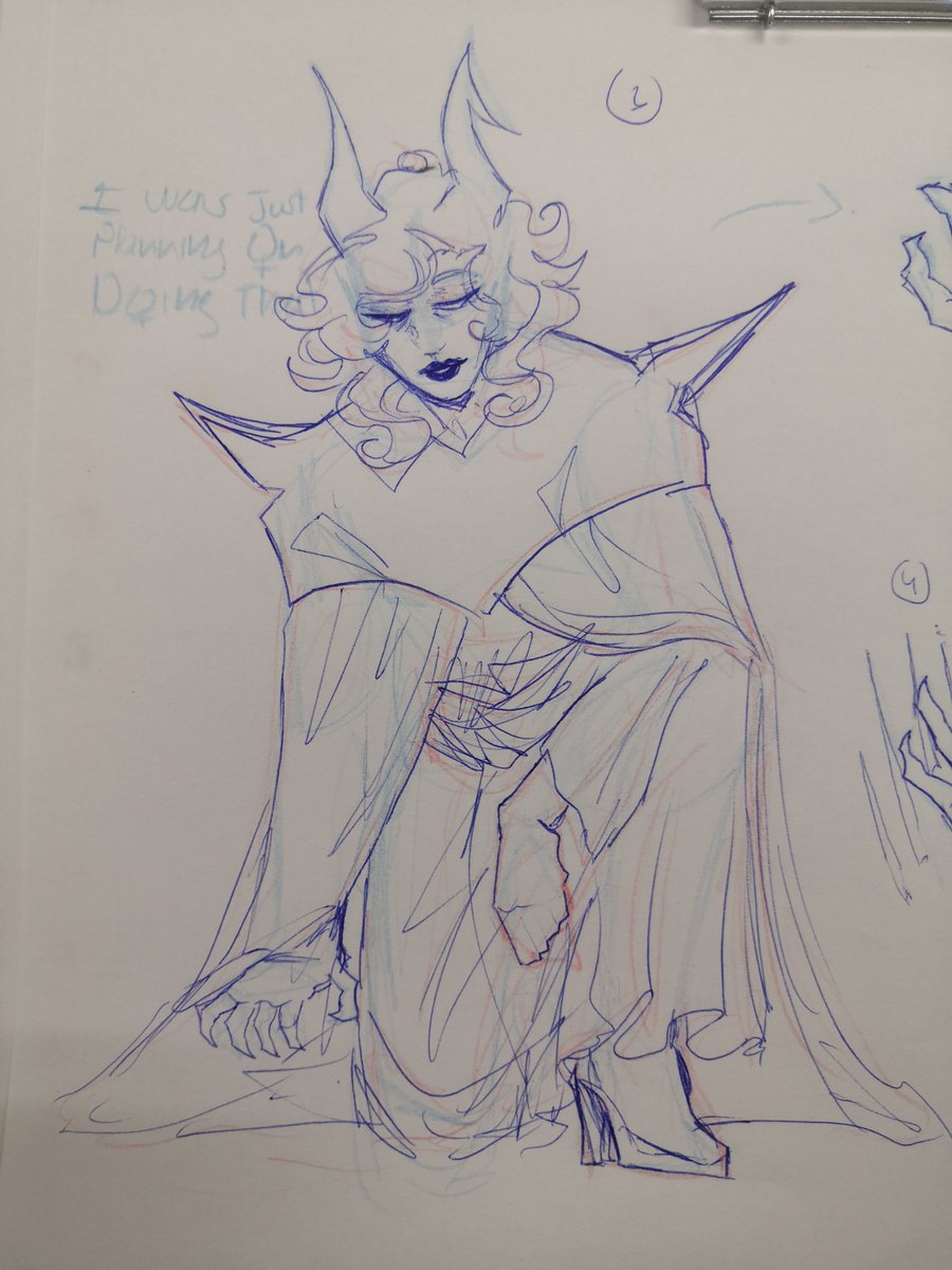 DolorosaPosting's tweet photo. //here are the sketches of what i had planned, a friend of mine was encouraging me to post this and give it an end, but never got to finish them.// https://t.co/Kkil0pyEf8