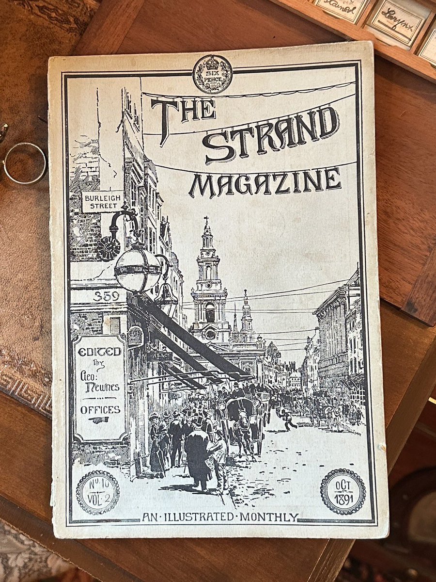 ストランドマガジン 1891年10月号 初版本 #シャーロックホームズの冒険