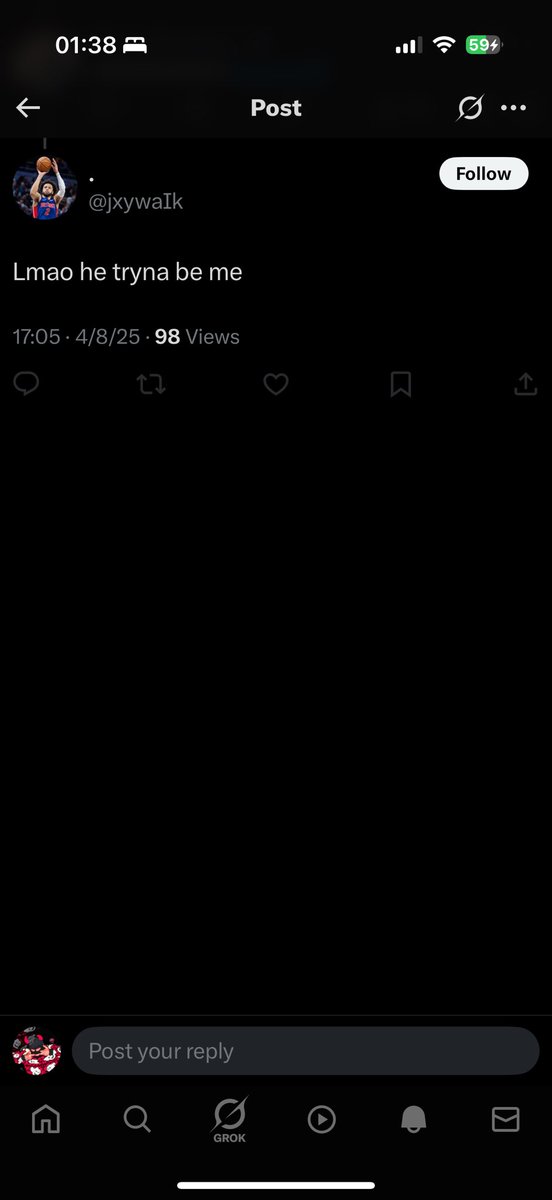 jxywalk's tweet photo. @LoccTendozz @Bxlenciiga @game7polo @jxywaIk Since he got me blocked.
I’m not tryna be anything like him https://t.co/wxKcyIO8SD