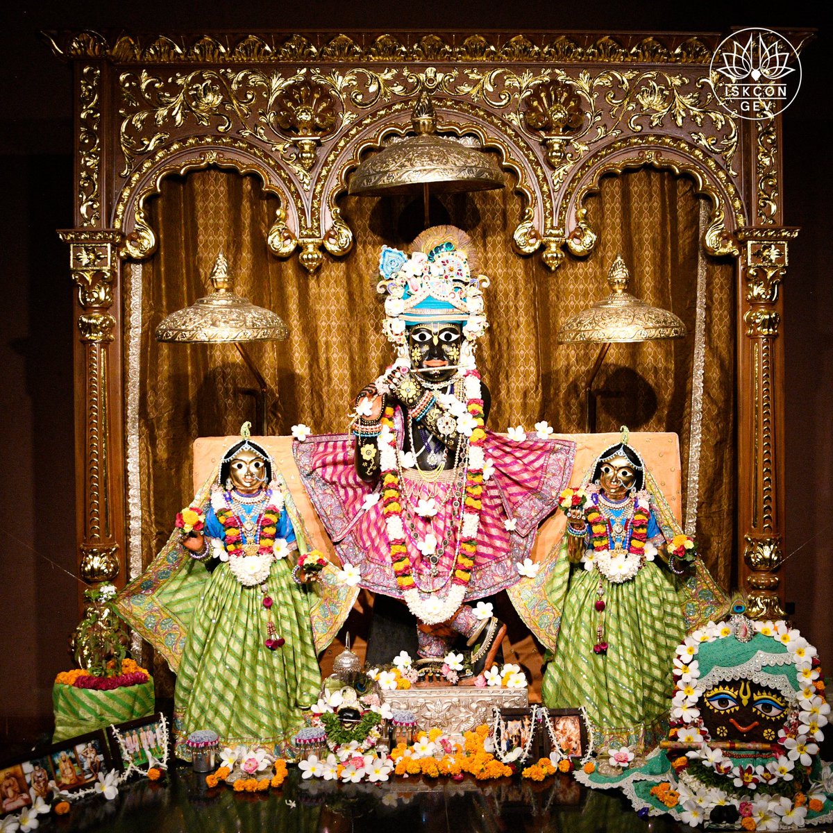 IskconGev's tweet photo. Daily Darshan from GEV
Sri Sri Radha Vrindaban Behari
Govardhan Eco Village

#DailyDarshan #GEVDarshan #RadhaVrindabanBehari #GovardhanEcoVillage #ISKCON #Bhakti #VrindavanMood #SpiritualIndia #DarshanOfTheDay https://t.co/52cZ943E28