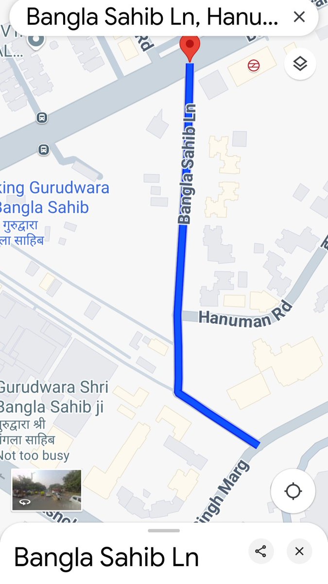 MKokatay's tweet photo. Respected Shri Bangla Sahib Gurudwara is visited daily by several foreign guests. Tourist buses are parked in Bangla Sahib lane &amp; foreigners have to walk on smelly roads full of beggars with filthy overflowing garbage bins and cars honking due to traffic jams. Action requested. https://t.co/SxmT4wemFe
