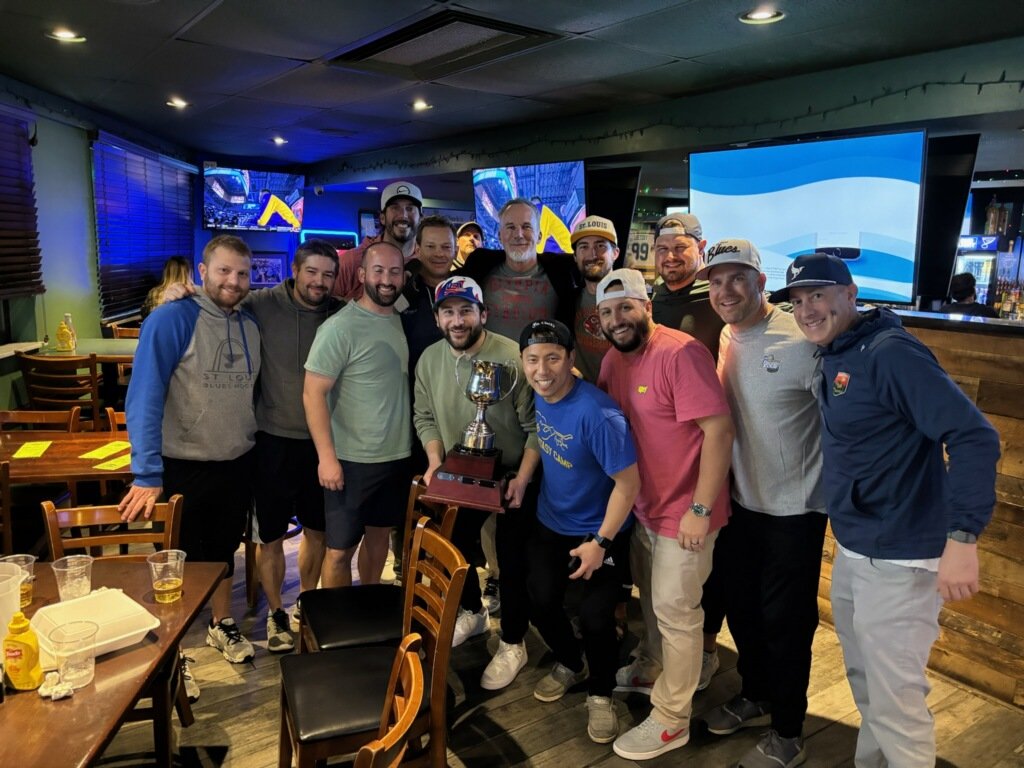 DanielKim89's tweet image. The Pecan Sandies won the championship tonight and celebrated with @Buccigross! I scored the game winner in double OT! #bucciovertimechallenge #Kim