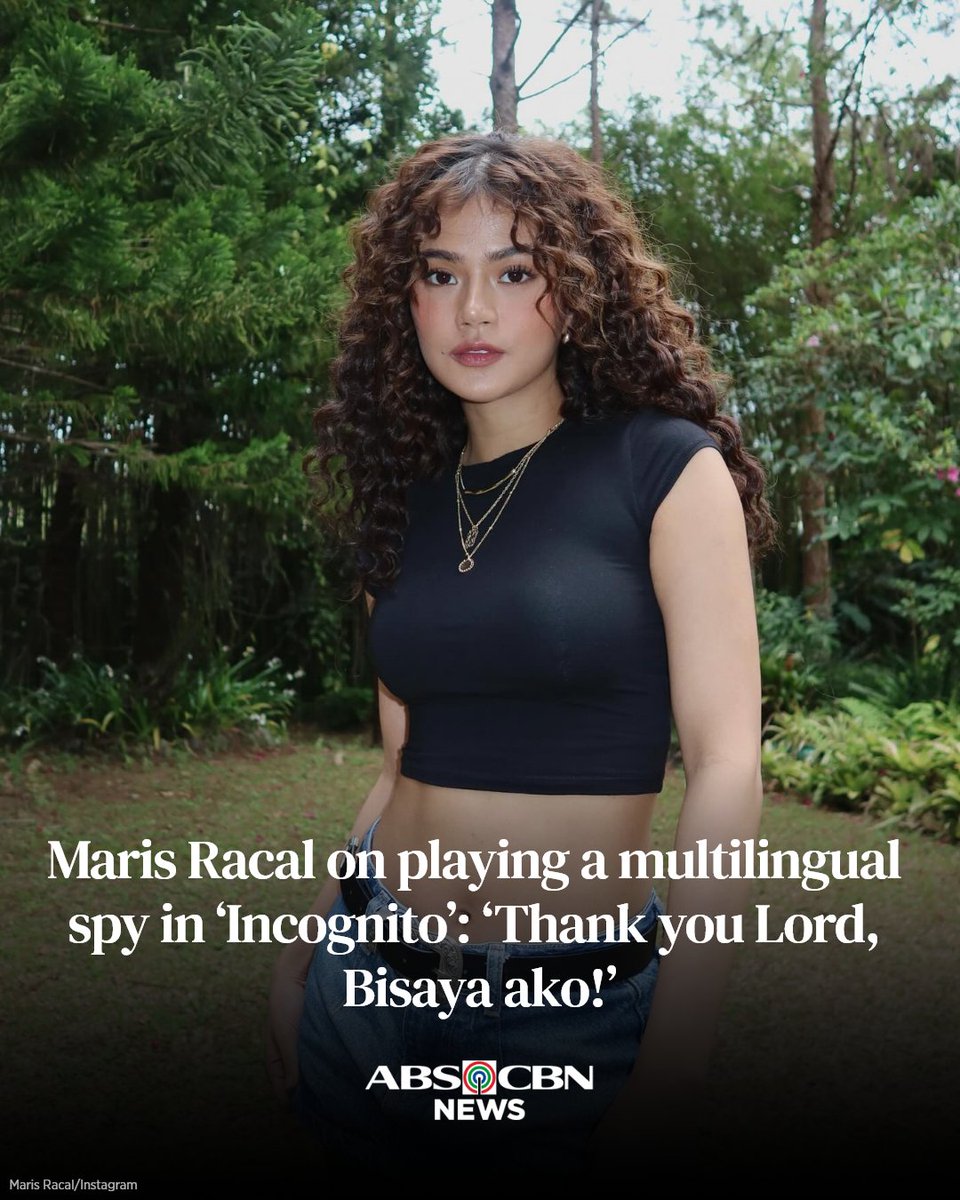 Kaya pala natural na natural ang linyahan ni Maris Racal sa 'Incognito.' 🙌 

Basahin: abscbn.news/4juayDO