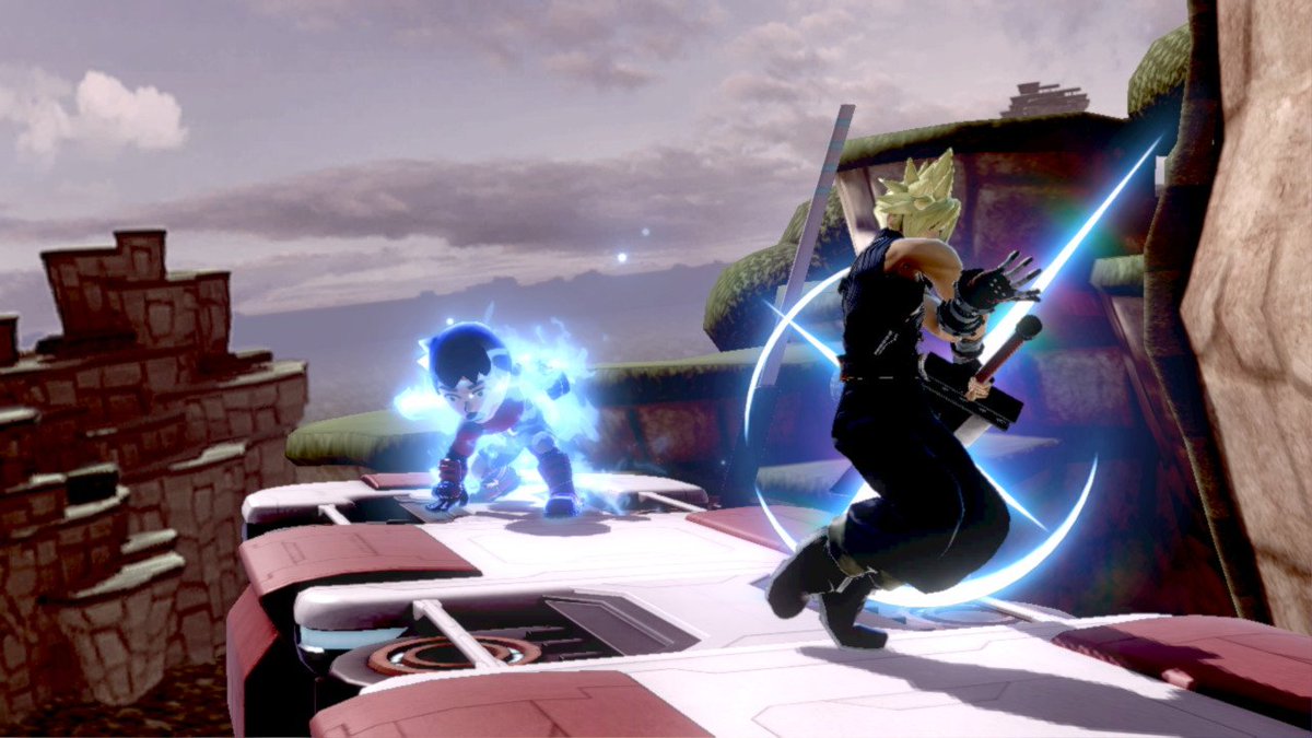 TheArtAlt's tweet photo. ALRIGHT
First one down

Uhhhh I'm not too sure what to call this whole thing actually
Let me make a placeholder one for now.
A pretty nice start I'd say :>

-- MII V ROSTER 1--
Brawler vs Cloud

#MiiFighter
#MiiBrawler
#FinalFantasy https://t.co/vyEpX04mNd