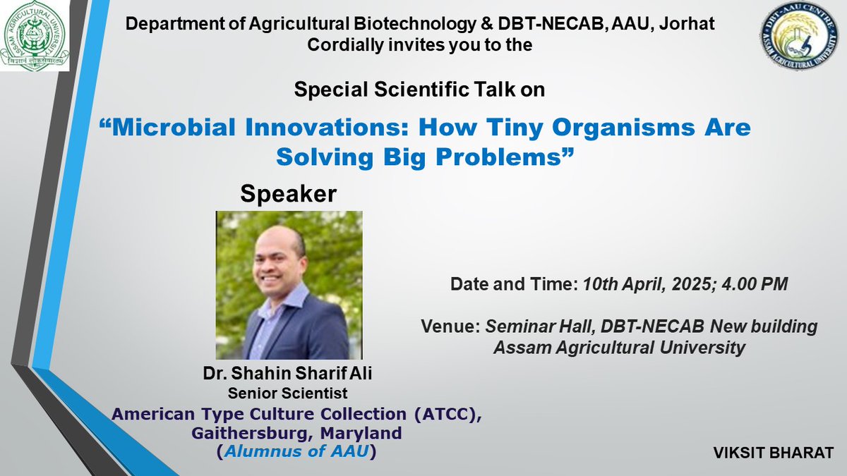 Assam Agricultural University (@aau_jorhat) on Twitter photo 