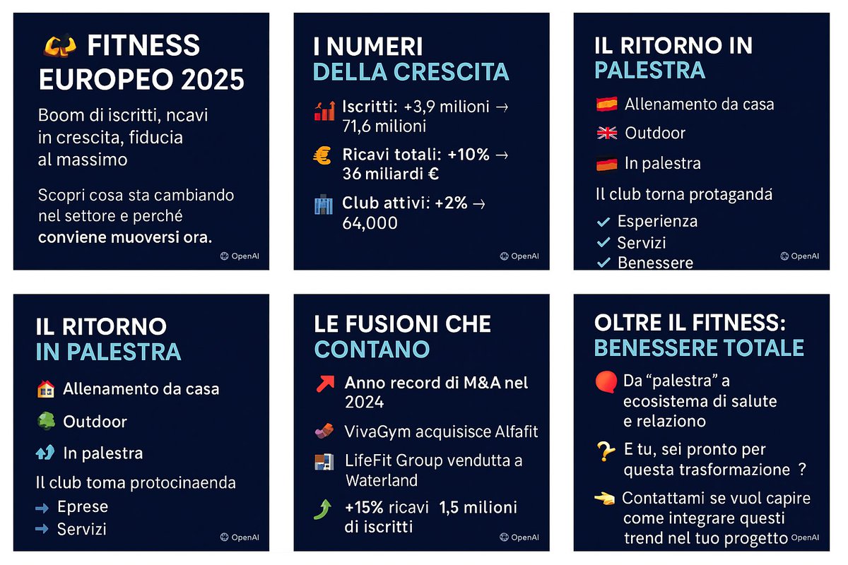 BewellnessBlog's tweet photo. 🎯 Obiettivo @Europe_Active : 100 milioni di iscritti entro il 2030.
Secondo Herman Rutgers, ambasciatore #EuropeActive e coautore del report @Deloitte :
 "I dati ci dicono che stiamo andando nella giusta direzione. #EHFF #FIBO https://t.co/tBEYdSheOQ