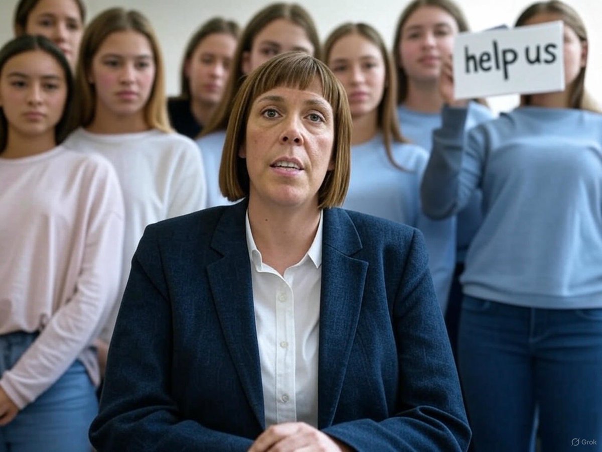 Torydemocrats's tweet photo. How many young white girls will be gang raped by Pakistani heritage men because of  @jessphillips and her colleagues? #Jessisahypocrite 
“We come here to Fu#k your girls and Fu#k your government” https://t.co/GlcYXfu5bV