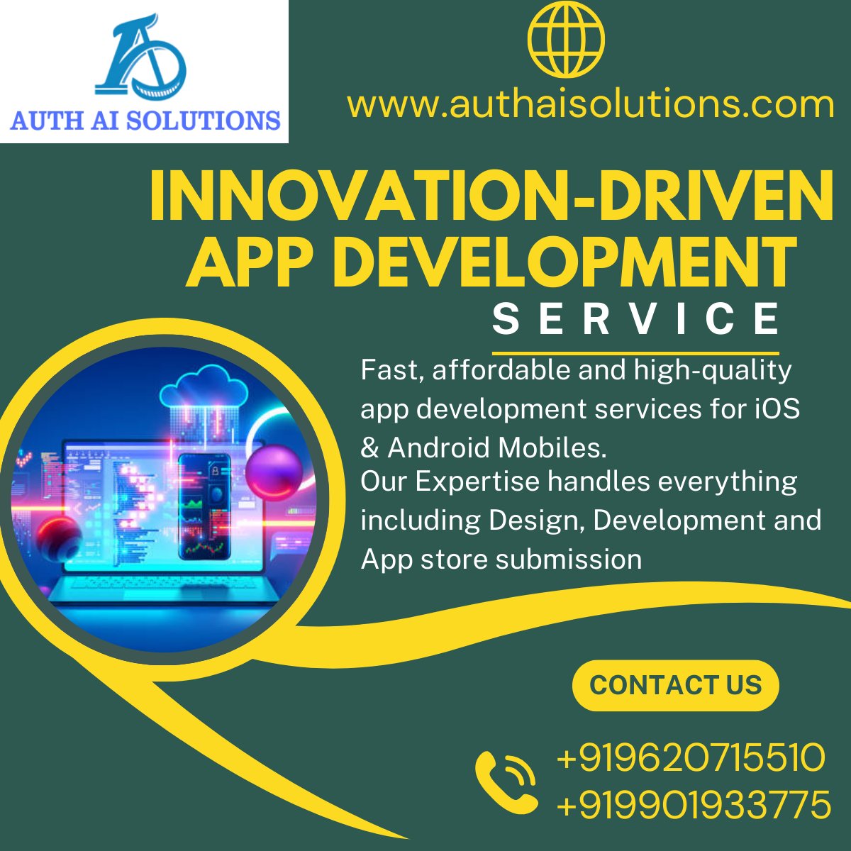 authaisolutions's tweet image. At Auth AI Solutions, we specialize in building cutting-edge AI-driven IOS &amp;amp; Android Applications tailored to your unique business goals.
Whether you&apos;re looking to integrate chatbots, build a personalized recommendation engine, optimize operations through predictive analytics