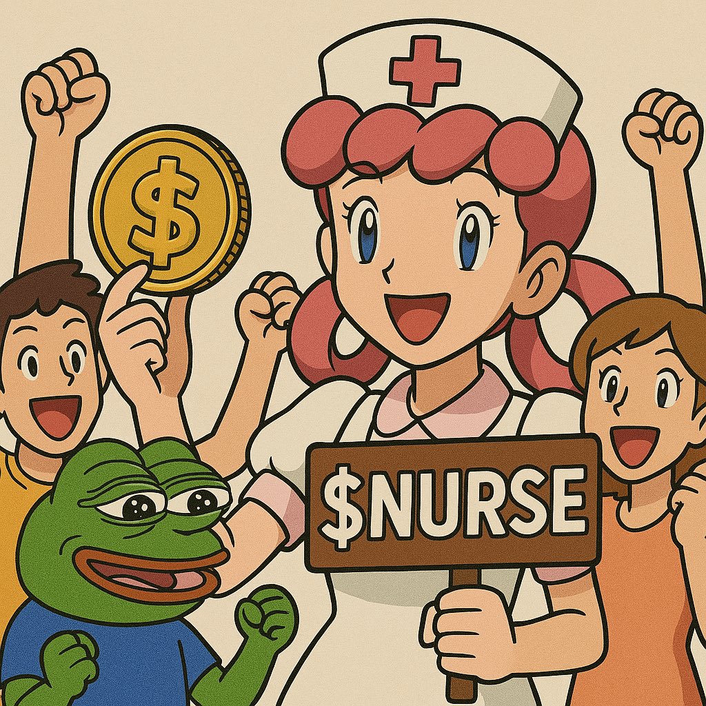 @Nursecoin_sol $nurse $sol

Get ready for the god pump 💸 lock the f in 

Ca: 8FCoeW5DxKghkQ7fSNMYYV5oMdtnJdhB23D33Y48pump