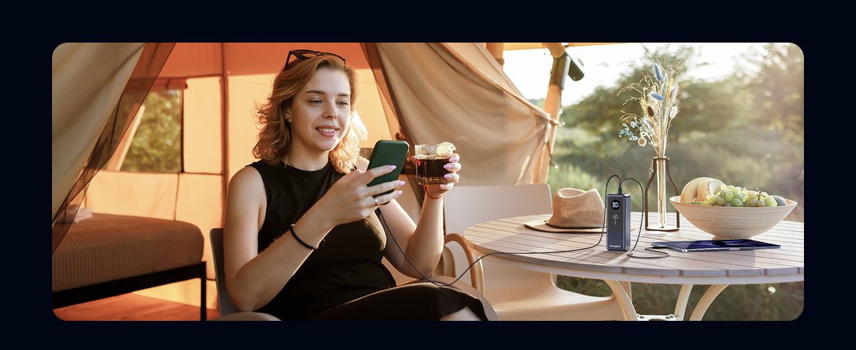 iEnergyqc's tweet photo. 27000mAh Ultra Large Capacity
This power bank with a large capacity of 27000 mAh, maximum output of 120W. Achieve fast charging with the type-c to type-c cable included.. Ideal for daily use and quick charging during meetings, outdoor activities, and emergencies. https://t.co/TZ9aU3NNLz