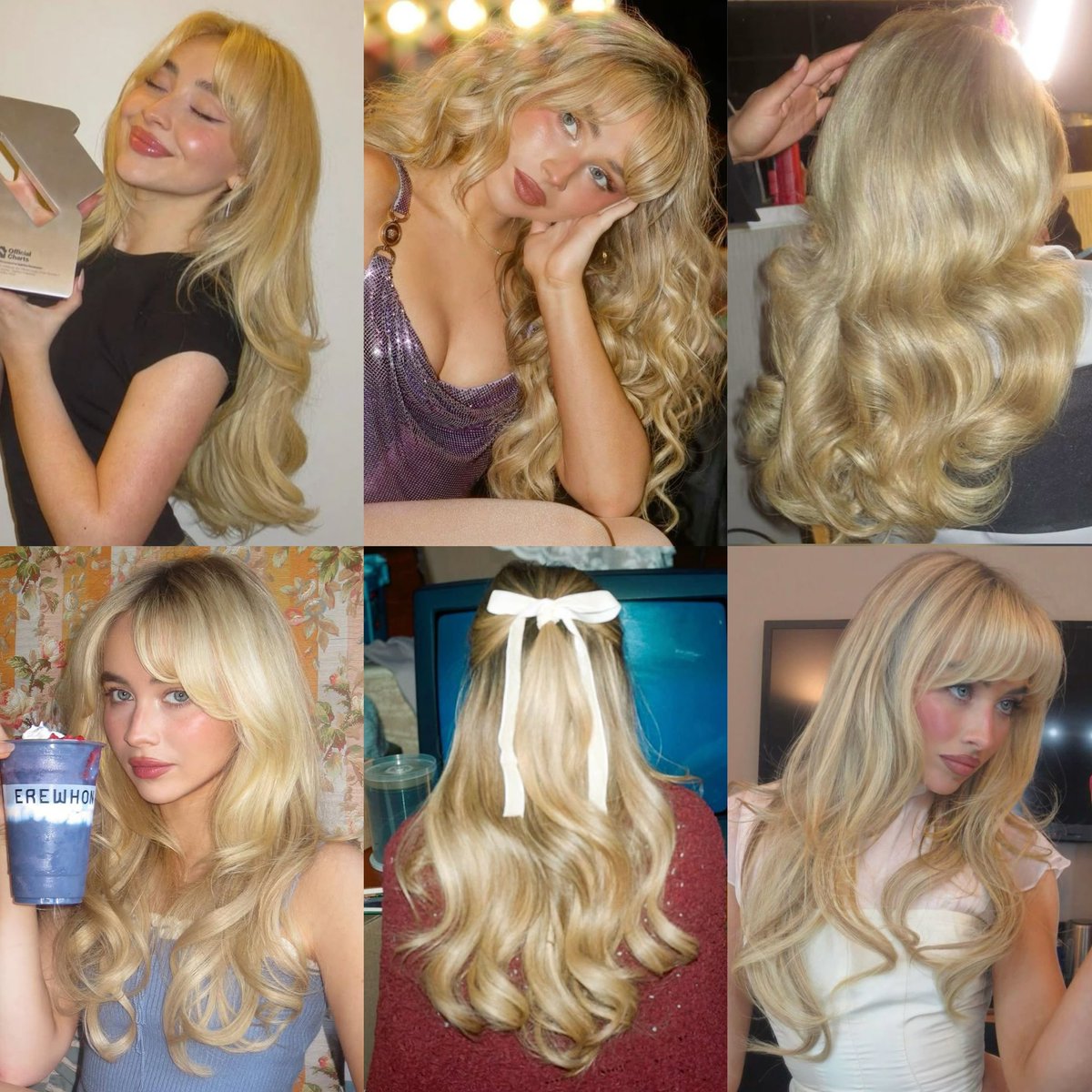 filesbrina's tweet photo. this user is obsessed with sabrina carpenter‘s hair. https://t.co/Iq9J3i6vYy