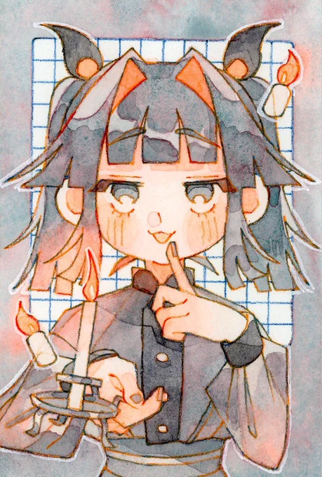 【SUPER VISION】 烛影摇红 RED NAVY 柳中月 PURPLE BROWN #日ぱにスーパービジョンキャラデザ
