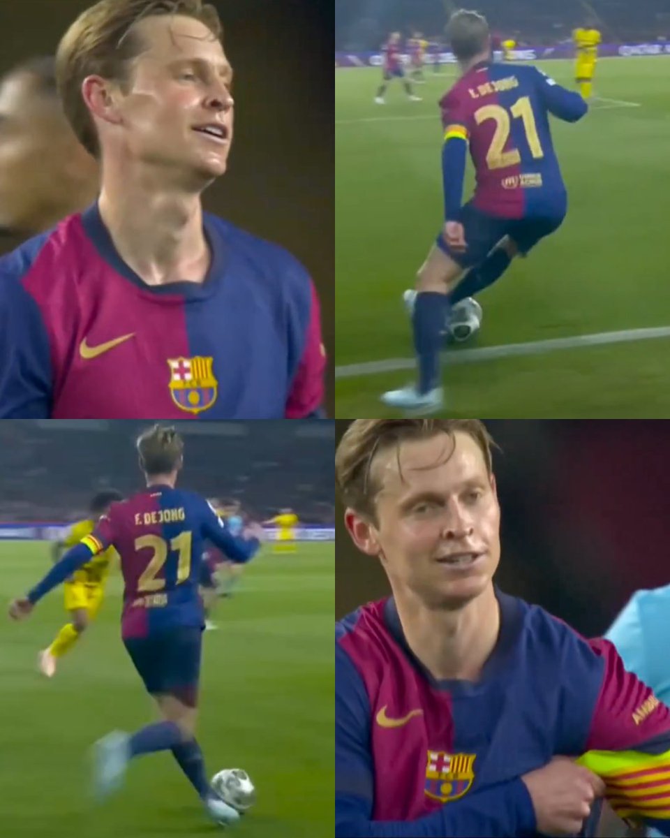 InvictosSomos's tweet photo. En el partido ante el Borussia Dortmund, Frenkie de Jong fue el jugador con más toques de balón (80), el jugador con más pases exitosos (68 de 70), el jugador con más duelos ganados (6 de 7), el jugador con más entradas completadas (3) y uno de los jugadores con más recuperaciones de balón (6). Metidísimo en tareas defensivas, fundamental en el circuito de pases del FC Barcelona, fino para organizar ataques y muy inteligente para manejar el ritmo del juego. El despertar de Frenkie de Jong con Hansi Flick es una REALIDAD. Qué deleite verlo rendir a este nivel. Volviste, Frenkie. VOLVISTE.
