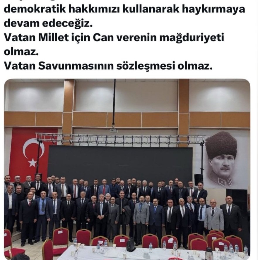 Kahraman #UzmanÇavuş’ların
Halen görevde 230 bin #UzmanÇavuş 120 bin Emekli #UzmanÇavuş 50 bin Şehit ailesi, kahraman Gazi,Malül #UzmanÇavuş Aileleriyle 2 milyonluk büyük bir camiayız.

<a href="/TBMMGenelKurulu/">TBMM Genel Kurulu</a>