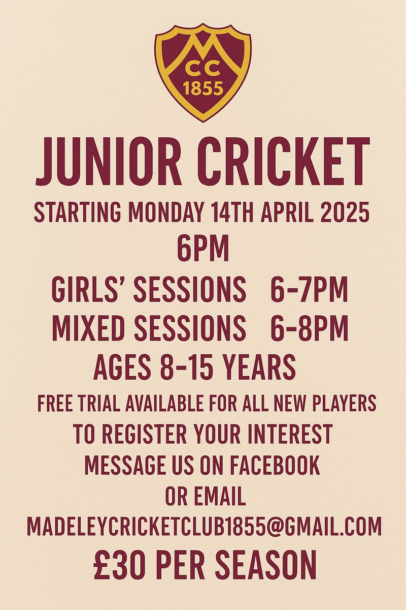 Madeley Cricket Club (@madeleycc) on Twitter photo 