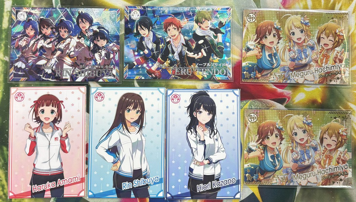 アイドルマスターツアーズ ファーストロケテスト SSR天海春香、渋谷凛