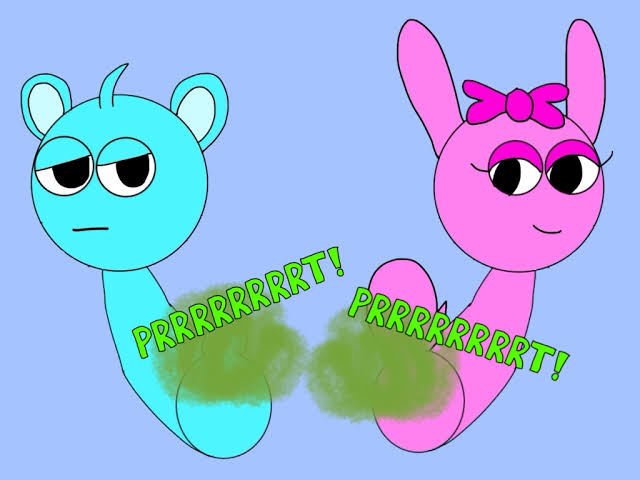 Sky and Pinki Fart on You