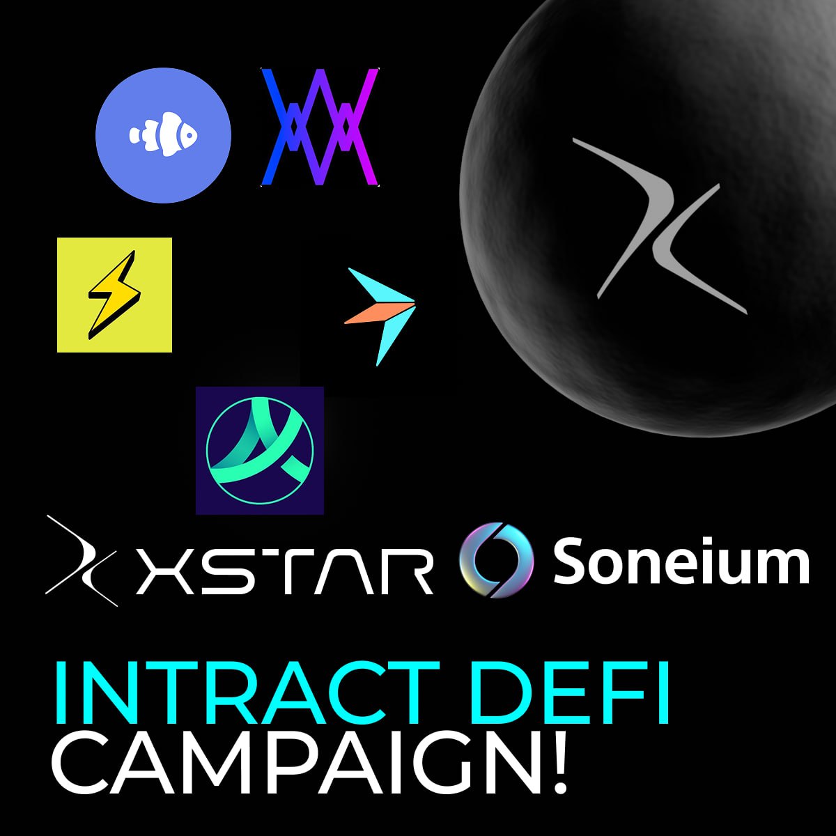 XSTAR (@xstar_id) on Twitter photo 🚀 It’s DeFi Week with <a href="/soneium/">Soneium 💿</a> Protocols!
We're bringing the ecosystem together with <a href="/Algem_io/">Algem 💿</a>, <a href="/SuperVol_io/">SuperVol⚡️</a>, <a href="/sonex_so/">SONEX 💿</a>, <a href="/neemofinance/">Neemo Finance 💿</a> & <a href="/WowmaxExchange/">WOWMAX.Exchange</a>
📍 Join here: quest.intract.io/quest/67e550e8…
Tag your degen crew — every tag = an extra raffle entry.
Full details below 👇 🚀 It’s DeFi Week with <a href="/soneium/">Soneium 💿</a> Protocols!
We're bringing the ecosystem together with <a href="/Algem_io/">Algem 💿</a>, <a href="/SuperVol_io/">SuperVol⚡️</a>, <a href="/sonex_so/">SONEX 💿</a>, <a href="/neemofinance/">Neemo Finance 💿</a> & <a href="/WowmaxExchange/">WOWMAX.Exchange</a>
📍 Join here: quest.intract.io/quest/67e550e8…
Tag your degen crew — every tag = an extra raffle entry.
Full details below 👇