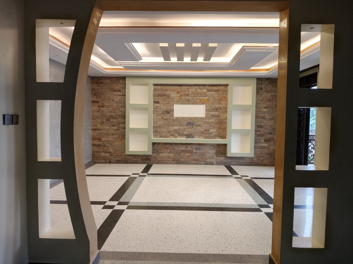 The first 3 frames; Gypsum Ceiling &amp; Tv Units were works done by <a href="/Gypsum_Masters/">Gypsum Masters Limited</a> whereas the terrazzo floors were done by <a href="/TMsmcLtd/">Terrazzo Masters Limited</a>. 
📸 <a href="/ChenvyWilliams/">Chris Williams</a>