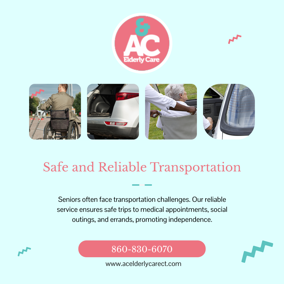 acelderlycare's tweet photo. Safe transportation makes all the difference. Our caregivers ensure seniors get to their appointments and outings without worry. Schedule a ride today! 

#EastHartfordCT #HomeCare #SeniorTransportation https://t.co/5ECix0dT7b