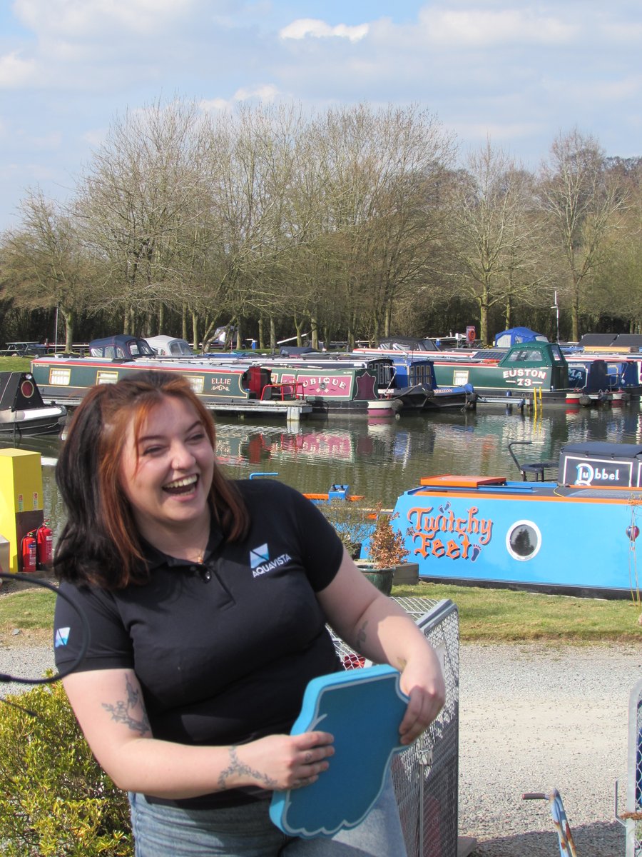 Last week we launched 'more than just a mooring'. Now, we want to introduce you to the friendly faces from our video starting with...
✨Kim, Manager at Crick Waterside &amp; Marina
Want to meet her in person and take a tour of the marina? Get in touch👉🏻 aquavista.com/find-a-marina/…