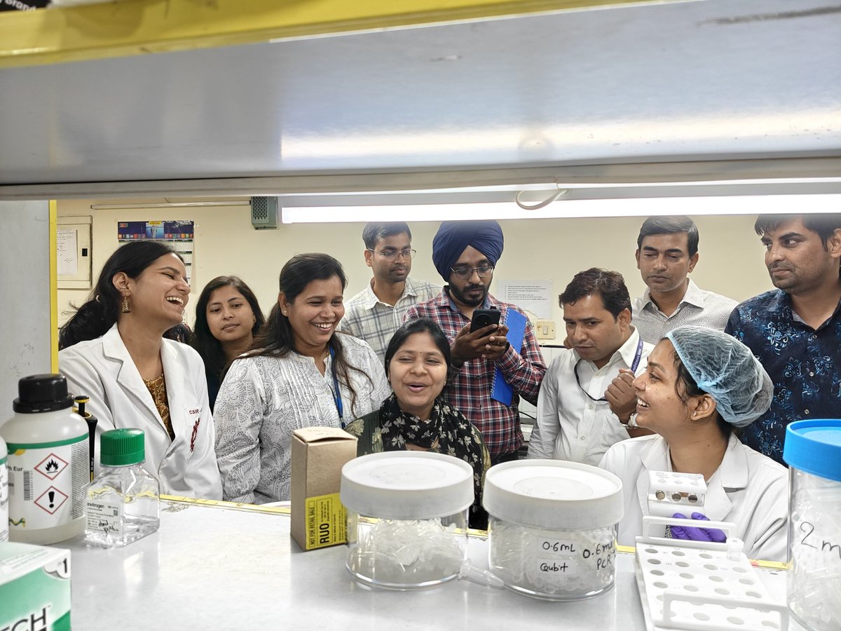 RajeshPandeyLab's tweet photo. It was an immersing 1st day of hands-on training workshop for Wastewater Surveillance for NCDC Faculties , under the aegis of #APSI &amp; strengthening Pandemic Preparedness. Expanding and Strengthening the network of stakeholders. @baral_tweets @RockefellerFdn @IGIBSocial https://t.co/Ma73Ptjcbk