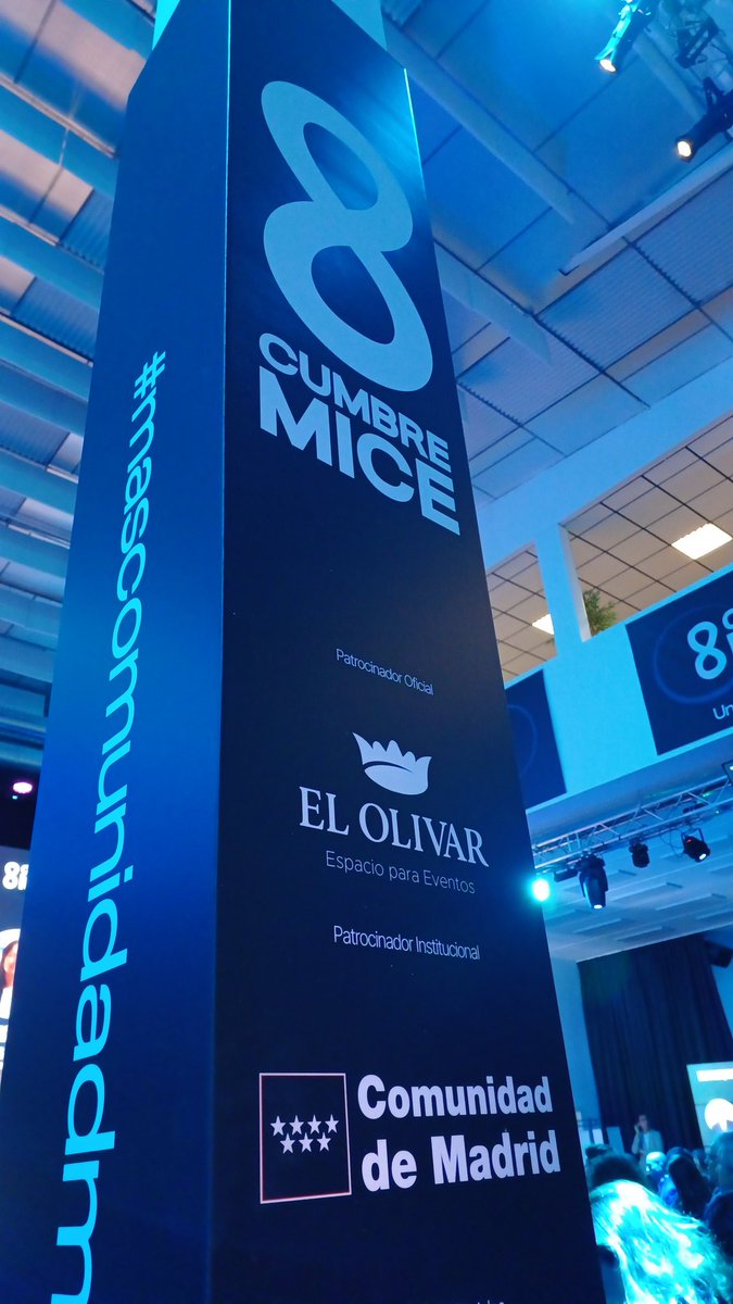 Hoy en la 8 Cumbre MICE en #Alcalahenares con ponentes de primer nivel #JuntosSomosMasfuertes una unión sin límites #mice #Events