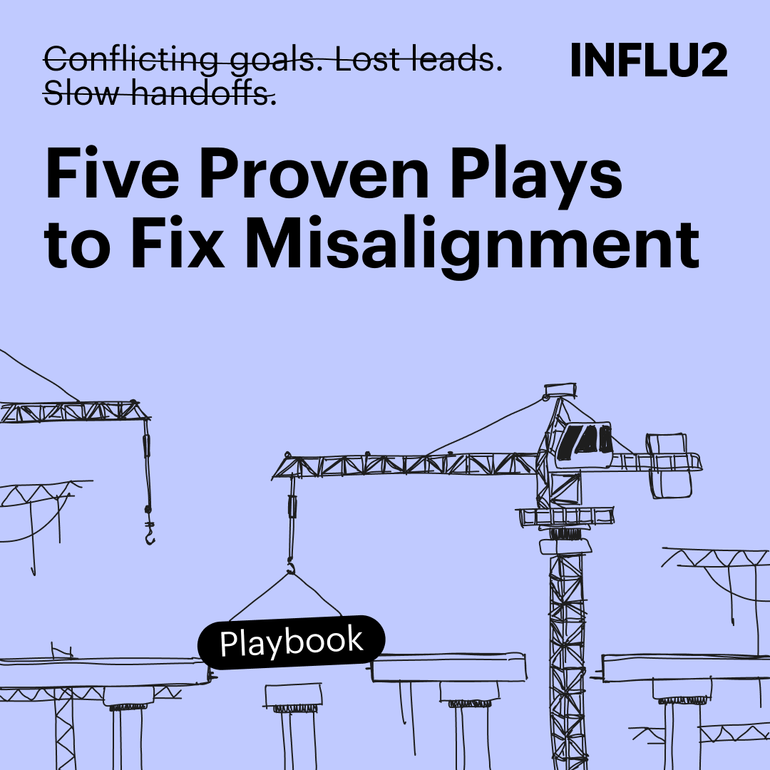 According to our research, companies that achieve sales &amp; marketing alignment see an 87% increase in pipeline conversions.

But how do you get there?

Our  playbook breaks down 5 most common reasons for misalignment and offers practical fixes for each one: bit.ly/3RcyMX1