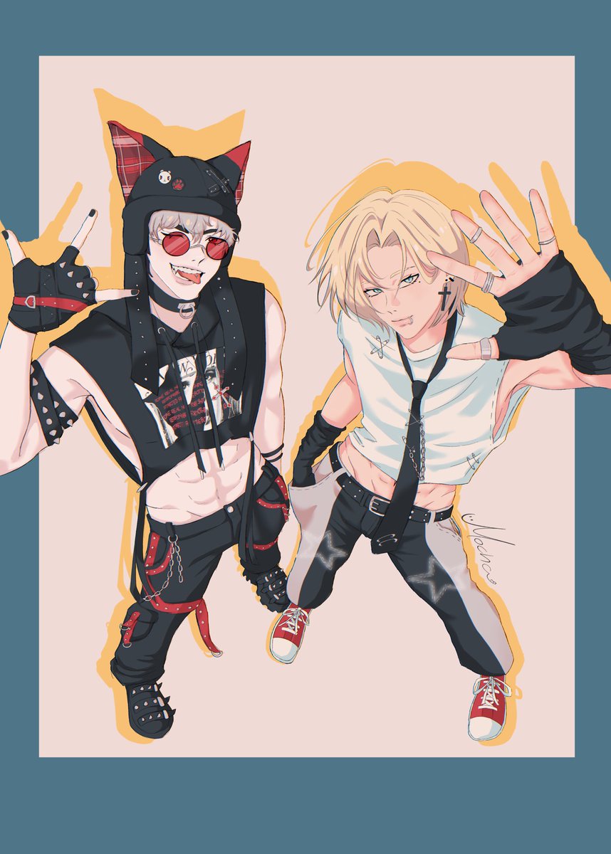 chromanu99's tweet image. 🎸☠️ #plave #eunho #noah