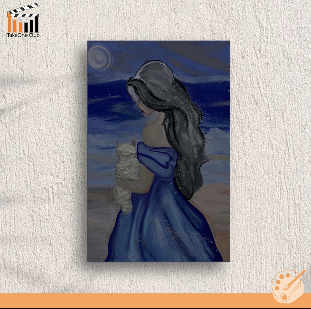 takeone_yu's tweet photo. In the stillness of the night, beneath the soft glow of the moon, she holds a small cat close a reminder that peace blooms in simple kindness. Sometimes, silence speaks louder than words. 🌑🤍

Art by: Diana

@AlYamamah_Uni

#takeone_club #جامعة_اليمامة #yu https://t.co/4Pm4WIq2kj