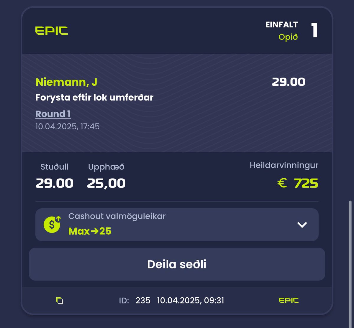 Styrmir Erlendsson tweet media