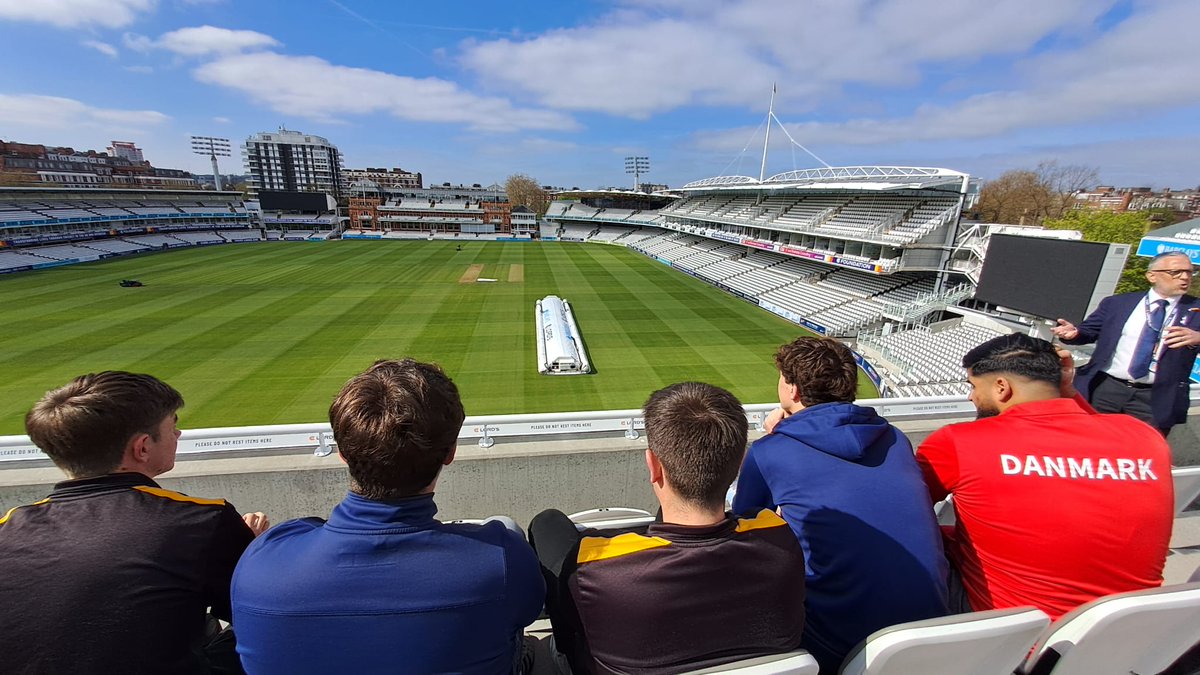 ICC Europe (@icc_europe) on Twitter photo Field of Dreams about to come true! The ICC Europe u23 XI was treated to a tour of <a href="/HomeOfCricket/">Lord's Cricket Ground</a> this morning ahead of their fixture against the <a href="/MCCOfficial/">Marylebone Cricket Club</a> tomorrow.
Just 1 more sleep before they get to walk out through the pavilion gates! Livestream will be available on the Field of Dreams about to come true! The ICC Europe u23 XI was treated to a tour of <a href="/HomeOfCricket/">Lord's Cricket Ground</a> this morning ahead of their fixture against the <a href="/MCCOfficial/">Marylebone Cricket Club</a> tomorrow.
Just 1 more sleep before they get to walk out through the pavilion gates! Livestream will be available on the