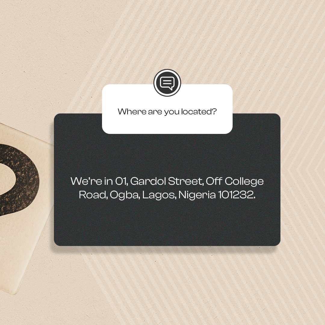 Rejoicespaces's tweet photo. We answered your questions so you don’t have to wonder. Now all that’s left is you. We’re waiting!

#workspaceinlagos #workspace #feed https://t.co/mcvz821xSa
