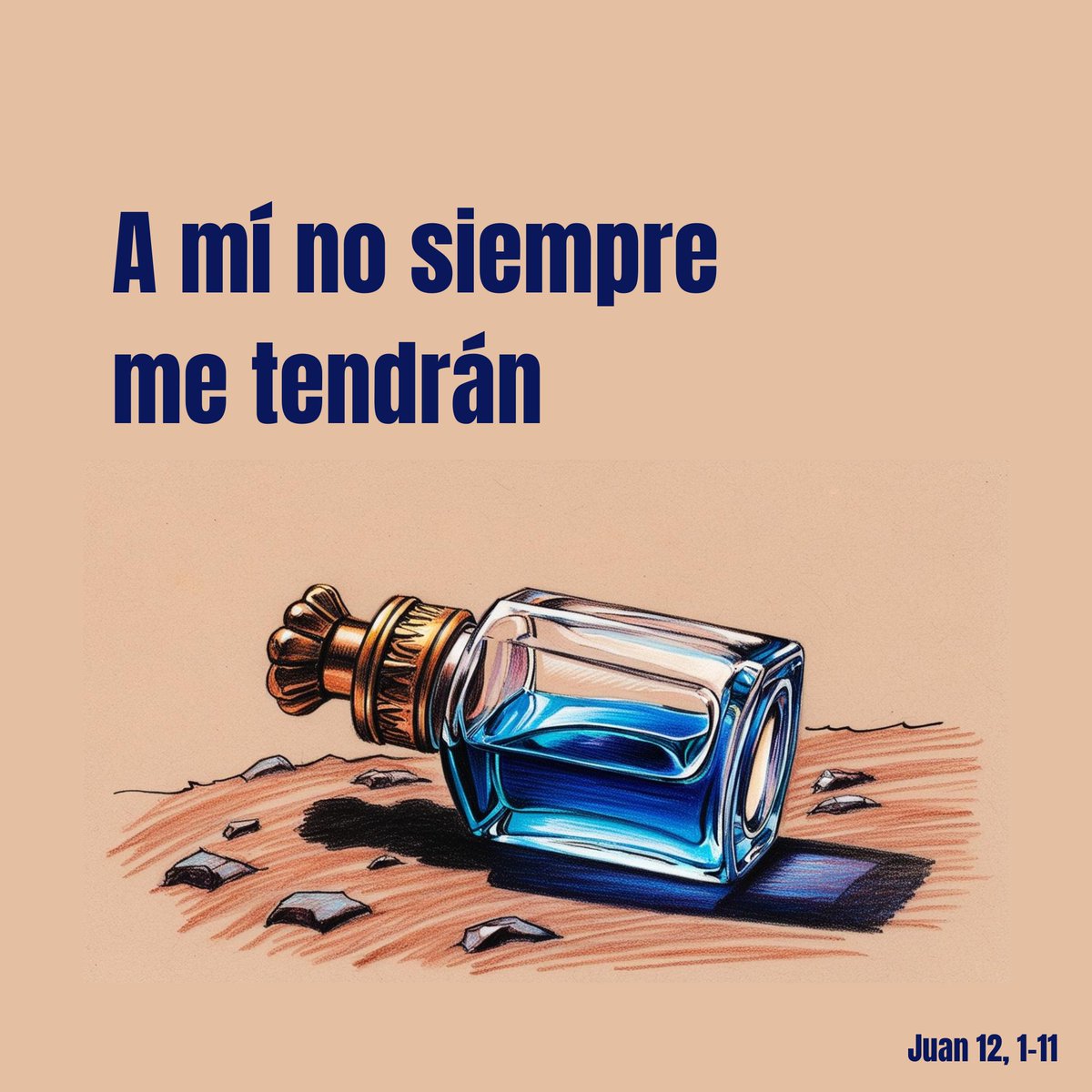 Tenemos la mala costumbre de esperar constantemente el momento adecuado, de guardar lo mejor de nosotros mismos para el tiempo justo. Dejamos pasar las oportunidades que nos pone por delante para acercarnos a Él. #lunessanto #SemanaSanta2025 #Evangelio