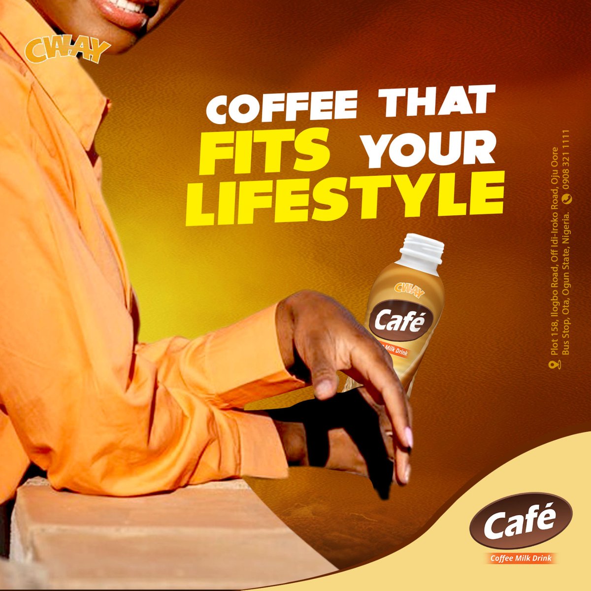 cwaycafecoffee's tweet photo. Whether you're hustling through your day or kicking back with friends, Café is the Coffee that fits your lifestyle! 

Made for the go-getters, dreamers, and everyone in between, Cafe Coffee is the companion for your everyday adventures. https://t.co/dEjLcDt8VV