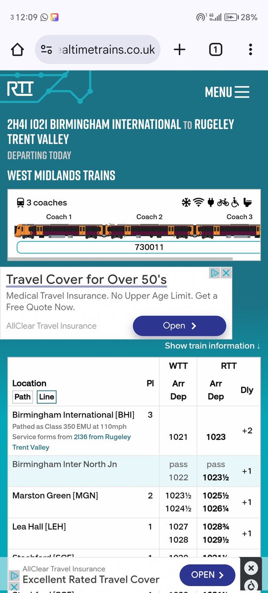 NowisRicky's tweet photo. Yay, this is brilliant that @RealtimeTrains allocation units are in there for @WestMidRailway @LNRailway https://t.co/oHiTuIt7ZR