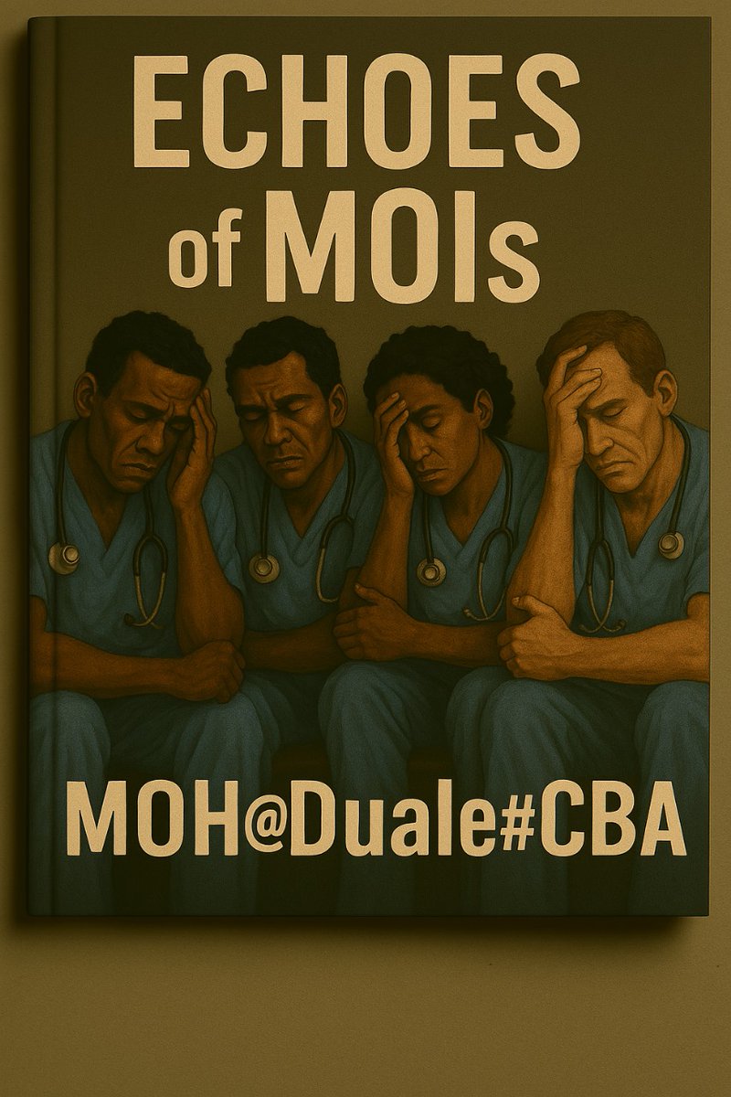 Intern doctors wasting at home over a year since completing their studies...once a noble profession, now an ignoble one. Sad!!
#echoesofMoI
#tupostiweTu
#17cba