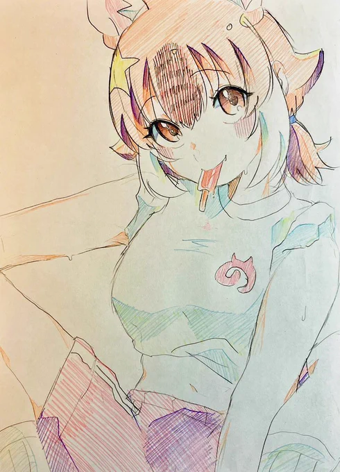 #なにか食べてるフレンズ 