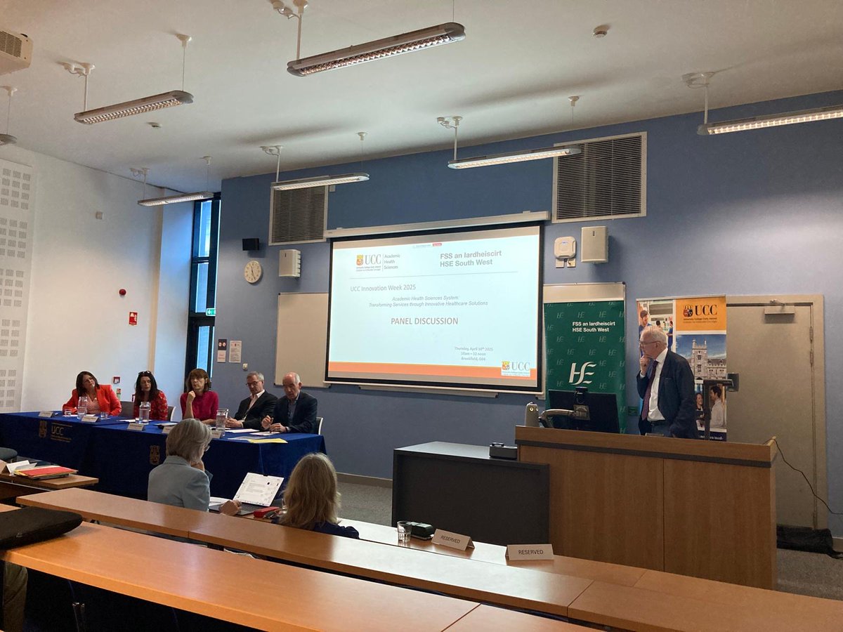 UCC Innovation (@uccinnovation) on Twitter photo Great morning with <a href="/HSELive/">HSE Ireland</a>, <a href="/ProgrammeSpark/">Spark Innovation Programme</a> and <a href="/HIHIreland/">Health Innovation Hub Ireland</a>, exploring how innovation is transforming the Irish health service and the potential that exists for collaboration on innovative projects. Great morning with <a href="/HSELive/">HSE Ireland</a>, <a href="/ProgrammeSpark/">Spark Innovation Programme</a> and <a href="/HIHIreland/">Health Innovation Hub Ireland</a>, exploring how innovation is transforming the Irish health service and the potential that exists for collaboration on innovative projects.