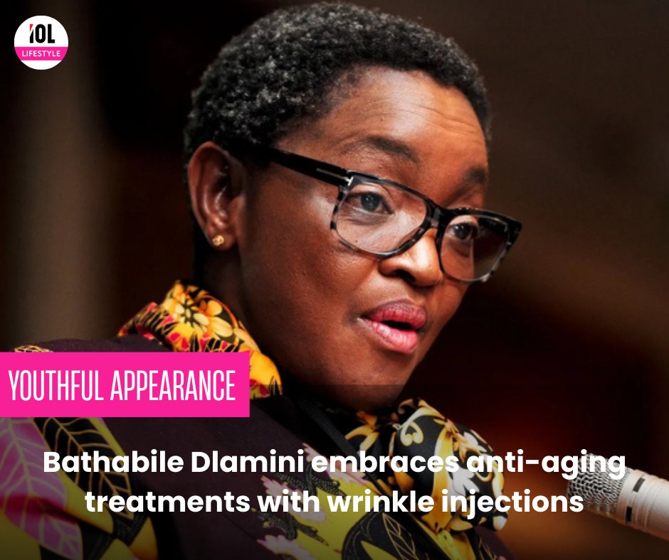 IOL's tweet photo. Former Minister of Social Development Bathabile Dlamini is not letting the ageing process happen naturally; she is taking steps to smooth out her wrinkles and maintain her skin. @IOL_Lifestyle
#lifestyle #BathabileDlamini #ageing #wrinkles #skin #maintain
Read on https://t.co/A1Sp1S2l2g