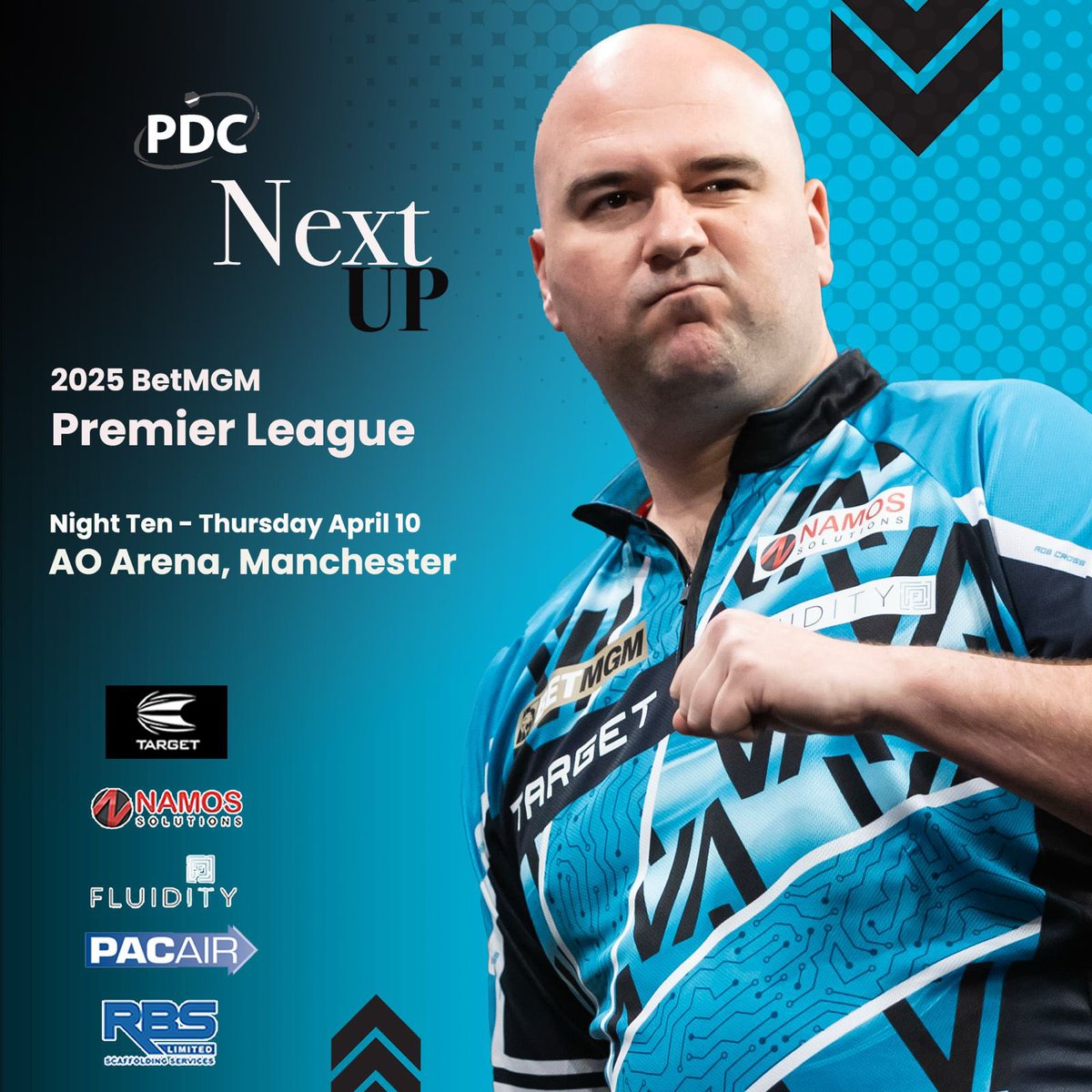 Rob Cross (@robcross180) on Twitter photo It’s good to be back. I’m ready to go with my preparation in Manchester and feeling much better. Thanks for all the kind messages of support. Means a lot 🫶⚡️
<a href="/TargetDarts/">Target Darts</a>
<a href="/NamosSolutions/">Namos Solutions</a>
<a href="/PwrByFluidity/">Powered By Fluidity</a>
@PAC_AIR
<a href="/ScottRBSLtd/">Scott Bain</a>
📸 <a href="/taylanningpix/">Taylor Lanning</a> It’s good to be back. I’m ready to go with my preparation in Manchester and feeling much better. Thanks for all the kind messages of support. Means a lot 🫶⚡️
<a href="/TargetDarts/">Target Darts</a>
<a href="/NamosSolutions/">Namos Solutions</a>
<a href="/PwrByFluidity/">Powered By Fluidity</a>
@PAC_AIR
<a href="/ScottRBSLtd/">Scott Bain</a>
📸 <a href="/taylanningpix/">Taylor Lanning</a>