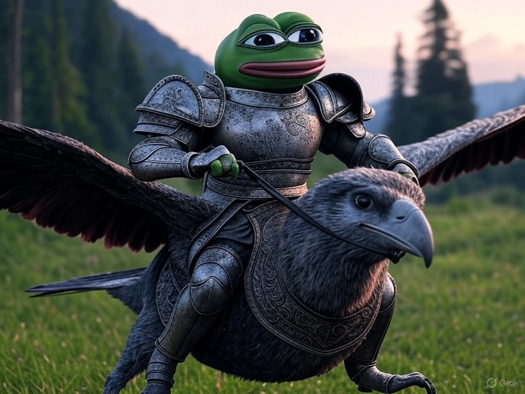 ChickenusETH's tweet photo. Kekius Maximus and Chickenus Maximus 👀 https://t.co/djFKpFOCHL