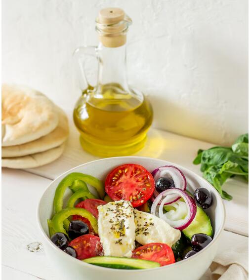 VitalWave8's tweet photo. 🌿 Fresh &amp; Simple Greek Salad 🥗

Ingredients:
✅ Cherry tomatoes
✅ Cucumber
✅ Green bell pepper
✅ Red onion
✅ Black olives
✅ Feta cheese
✅ Olive oil
✅ Dried oregano
🔹 Chop the veggies &amp; toss them in a bowl.
🔹 Add feta on top &amp; drizzle with olive oil.
🔹 Sprinkle oregano https://t.co/kIjENihzib